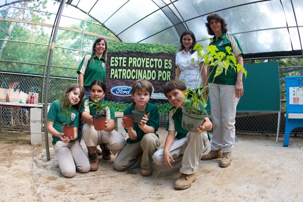 La Escuela Ecológica Niños Uniendo al Mundo ha obtenido fondos de esta propuesta de Ford. (foto archivo)